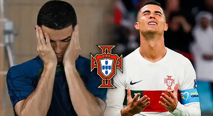 Cristiano Ronaldo va a la banca de suplentes y no jugará los octavos de final.