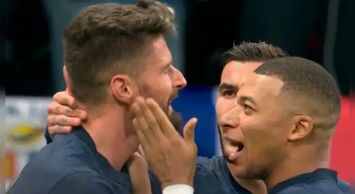 Olivier Giroud y un cabezazo para remontar Inglaterra 1-2 Francia: Mbappé lo agarró a cachetadas Olivier Giroud y un cabezazo para remontar Inglaterra 1-2 Francia: Mbappé lo agarró a cachetadas