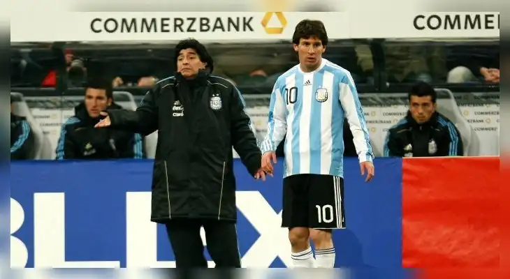 Diego Armando Maradona por primera vez en 40 años no estará presente en una final de la 'Albiceleste'.