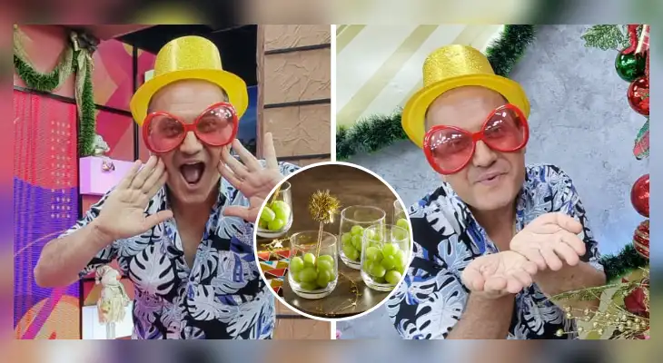 'Metiche' revela sus cábalas para Año Nuevo y explica cómo se debe hacer el de las 12 uvas