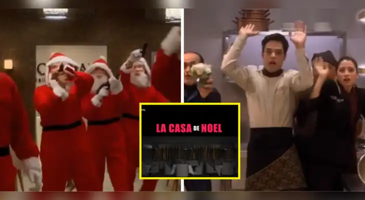 Los Gonzáles al estilo de "La casa de papel". Los Gonzáles al estilo de "La casa de papel".