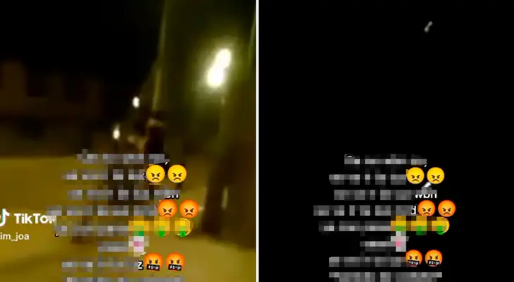 Revienta cohetón en poste y deja sin luz a todo el vecindario en plena Navidad Revienta cohetón en poste y deja sin luz a todo el vecindario en plena Navidad
