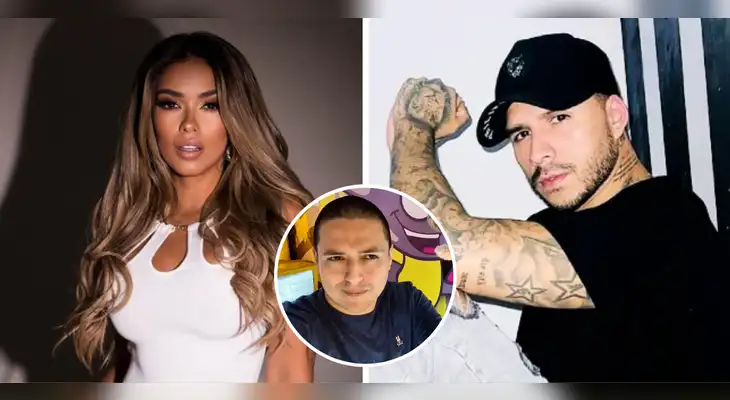 Samuel Suárez aplaude a Shirley Arica. Samuel Suárez aplaude a Shirley Arica.