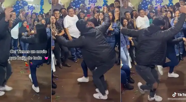 Singular baile de jóvenes peruanos captaron la atención en las redes sociales.