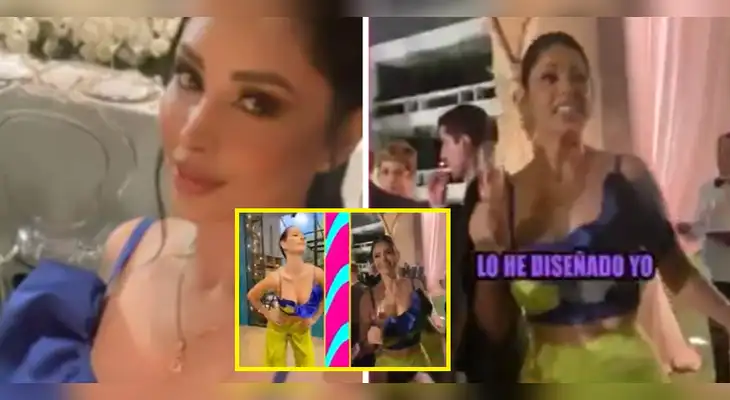 Pamela Franco es desmentida tras decir que diseñó su traje: Ya lo había usado Carmen Villalobos