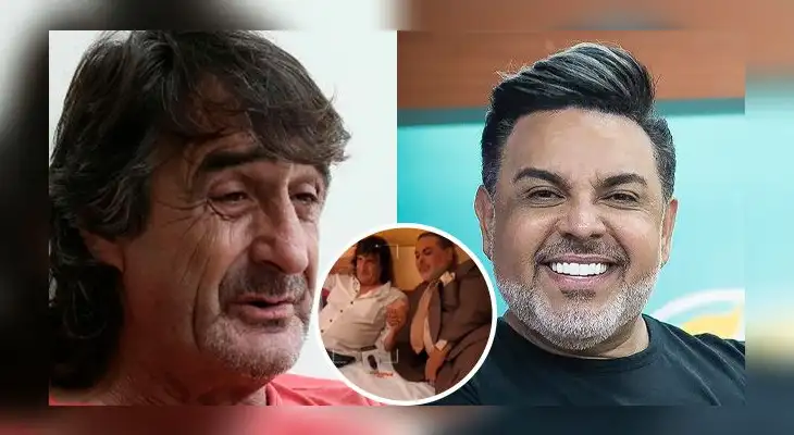 Andrés Hurtado visitó el hotel donde vive Horacio Baldessari en el Perú.