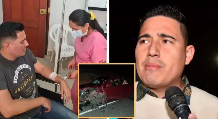 Pedro Loli se pronunció tras accidente automovilístico.