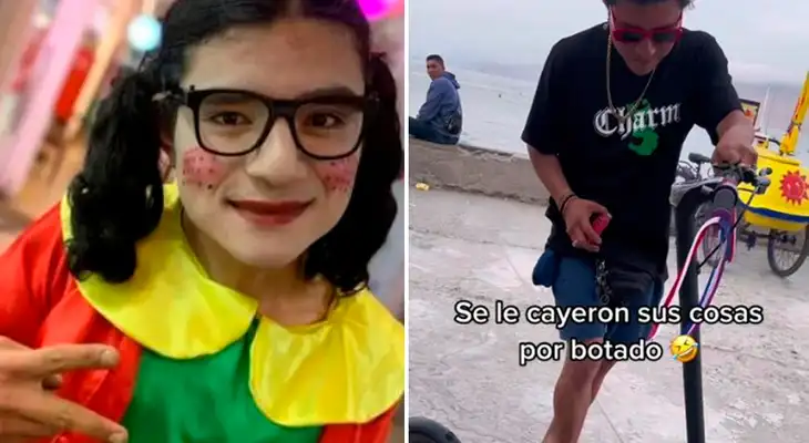 Chilindrina de Huacho se 'bota' por una foto y el karma lo castiga en vivo