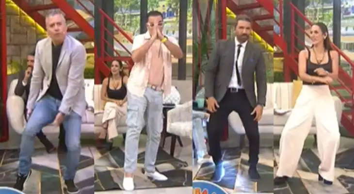 Conductores de 'Arriba mi gente' se animan a realizar el trend de Shakira: "Ahora los quiero ver"