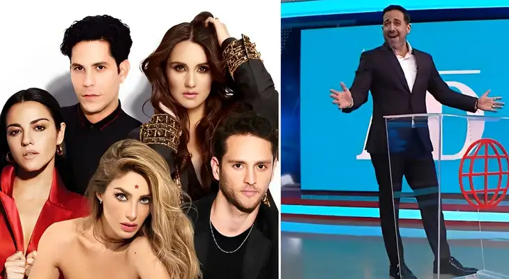 Oscar del Portal demostró ser todo un fan de RBD junto a Valeria Piazza.