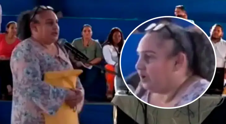 La profesora trató de enseñar inglés en un colegio, pero no sabía el idioma.