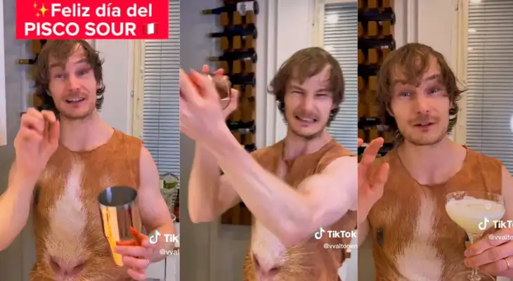 No se demoró en aprender el pisco sour