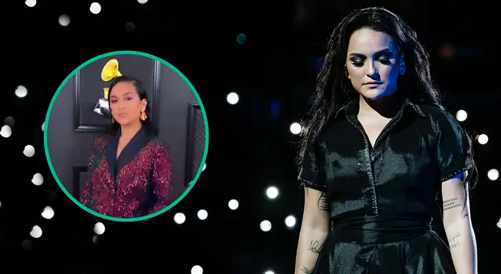 Daniela Darcourt brilla por sí sola con imponente vestido en la alfombra roja de los Grammys 2023