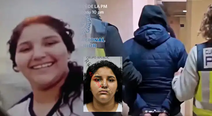 Pamela Cabanillas fue capturada en España cuando transitaba tranquilamente en la calle. Pamela Cabanillas fue capturada en España cuando transitaba tranquilamente en la calle.