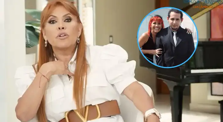 Magaly Medina habla de su hijo Gianmarco sobre su herencia. Magaly Medina habla de su hijo Gianmarco sobre su herencia.