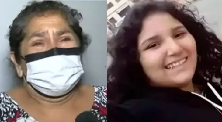 Madre de Pamela Cabanillas rompe en llanto tras hablar de su hija. Madre de Pamela Cabanillas rompe en llanto tras hablar de su hija.
