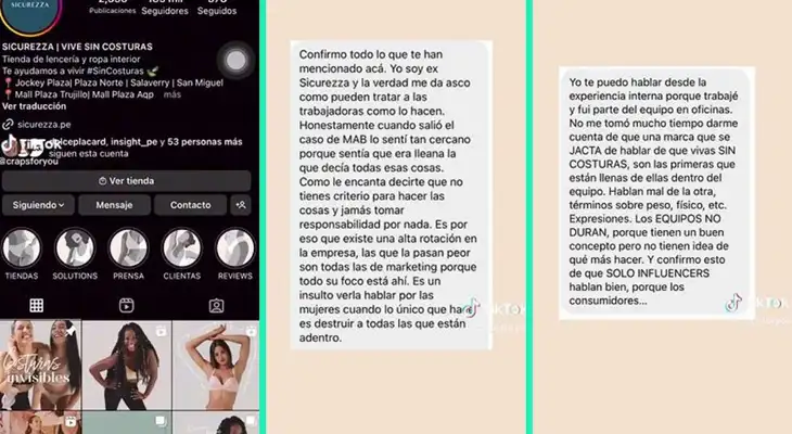 La conocida marca peruana genera polémica en las redes sociales con fuertes testimonios. La conocida marca peruana genera polémica en las redes sociales con fuertes testimonios.