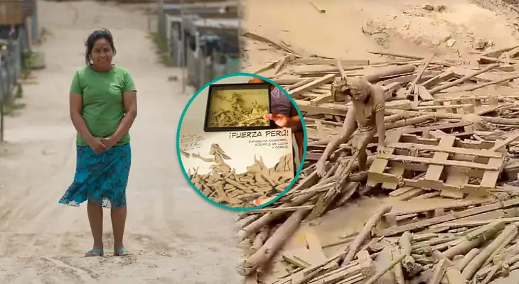 Evangelina Chamorro, mujer que luchó por su vida en medio del huaico de Punta Hermosa. Evangelina Chamorro, mujer que luchó por su vida en medio del huaico de Punta Hermosa.