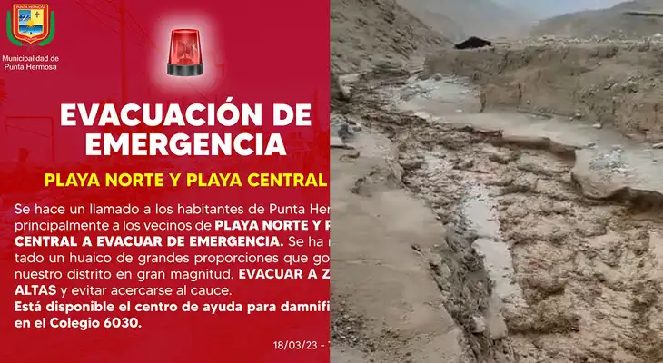 Municipalidad hace anuncio para evitar mayores desastres en Punta Hermosa. Municipalidad hace anuncio para evitar mayores desastres en Punta Hermosa.