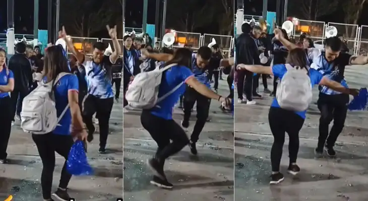 Jóvenes peruanos se lucieron bailando huayno y escena es viral en TikTok.
