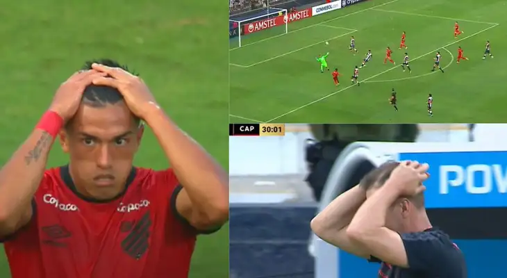 Cuello se perdió el primer gol para el cuadro brasileño. Cuello se perdió el primer gol para el cuadro brasileño.