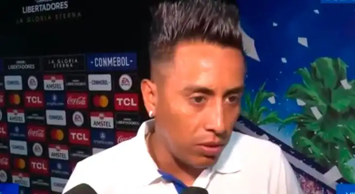 Christian Cueva: “La bronca está porque Alianza tiene obligación de ganar. Di lo mejor que tuve” Christian Cueva: “La bronca está porque Alianza tiene obligación de ganar. Di lo mejor que tuve”