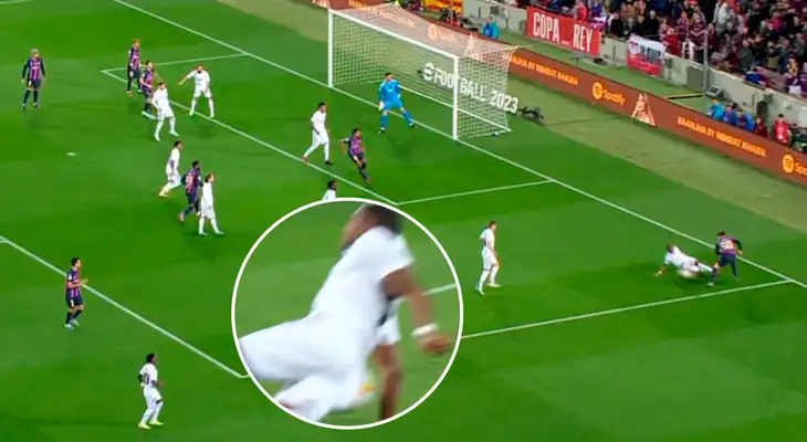 Barcelona vs. Real Madrid: árbitro Martínez Munuera no cobra penal tras mano de Alaba Barcelona vs. Real Madrid: árbitro Martínez Munuera no cobra penal tras mano de Alaba