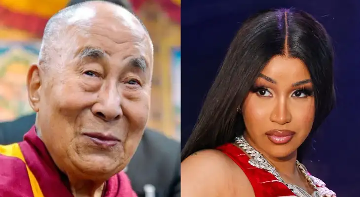 Cardi B tilda de 'depredador' a Dalai Lama tras besar a niño en la boca Cardi B tilda de 'depredador' a Dalai Lama tras besar a niño en la boca