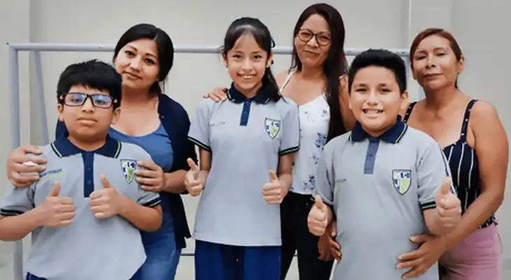 Diez niños ingresaron a la Universidad La Cantuta.
