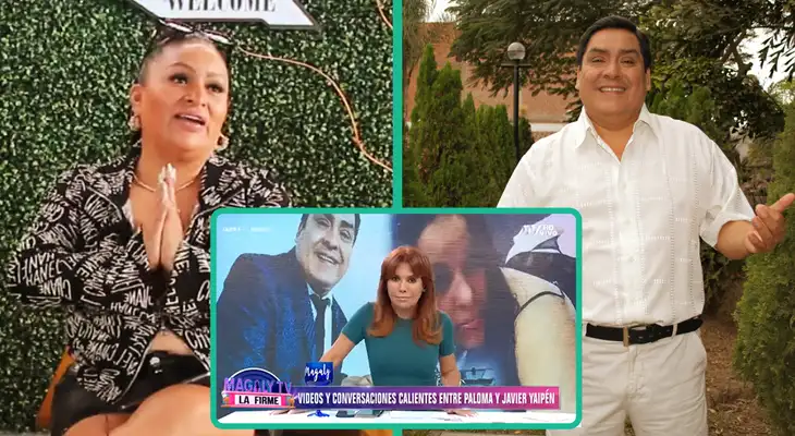 Paloma de la Guaracha echa a Javier Yaipén de querer sobornarle para que no difunda chats picantes en Magaly Medina.