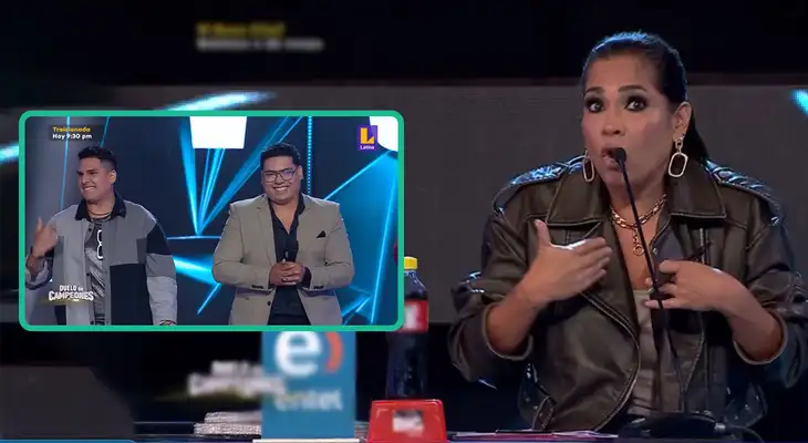Duelo de campeones: Katia Palma llama "aburrida" las presentaciones de los participantes Duelo de campeones: Katia Palma llama "aburrida" las presentaciones de los participantes