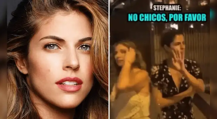 Stephanie Cayo se enoja con reportero de Amor y Fuego Stephanie Cayo se enoja con reportero de Amor y Fuego