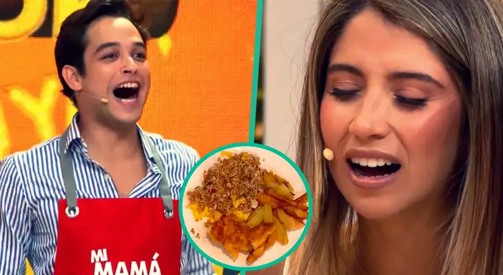 Karime Scander reacciona a la sazón de Franco Penanno. Karime Scander reacciona a la sazón de Franco Penanno.