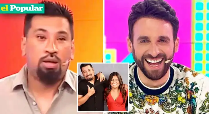 Rodrigo González se ríe de Aldo Miyashiro tras molestarse por polémica de Gabriela Rodríguez: "¡No te pases!"
