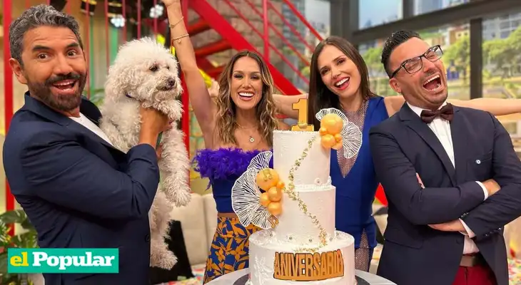“Arriba mi gente” celebró a lo grande su primer aniversario al aire y tiraron la casa por la ventana