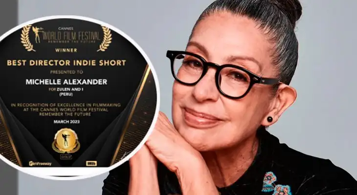 Michelle Alexander fue acreedora de dos premios en Festival de Cannes.