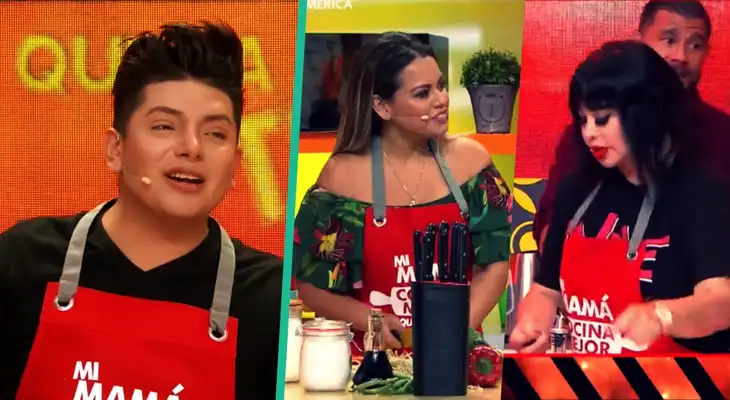 Bryan Arámbulo se ríe de Susy Díaz y Florcita Polo tras verlas cocinando. Bryan Arámbulo se ríe de Susy Díaz y Florcita Polo tras verlas cocinando.