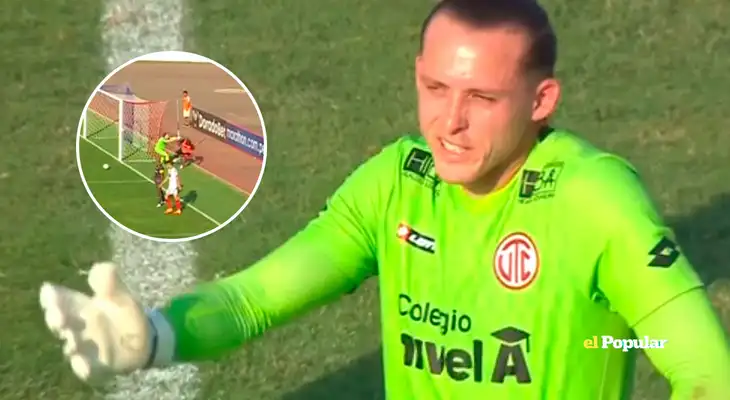 Patrick Zubczuk agrede a un recogepelotas y recibe tarjeta roja en Liga 1