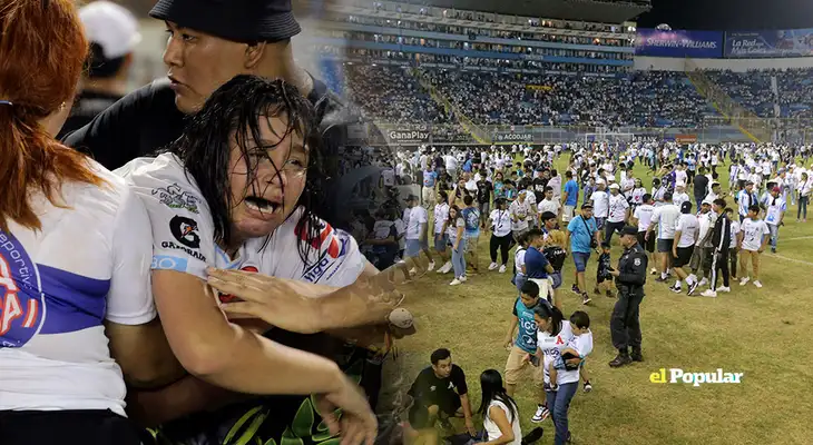 Más de 10 personas perdieron la vida este fin de semana en un partido de fútbol en El Salvador.