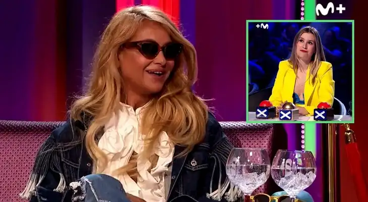 Paulina Rubio vuelve a hacer noticia en un programa de TV. Paulina Rubio vuelve a hacer noticia en un programa de TV.