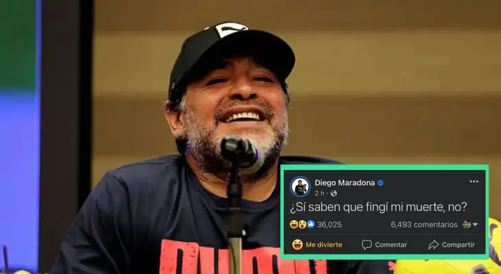 Los insólitos mensajes causaron indignación del fallecido futbolista.