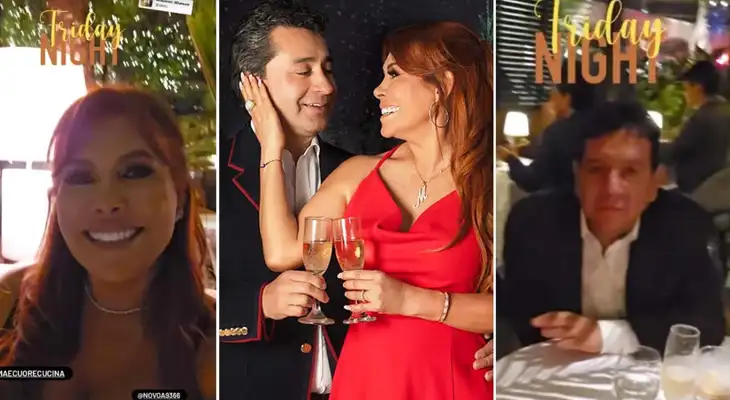 Magaly Medina presume salida con su esposo Alfredo Zambrano y amigos. Magaly Medina presume salida con su esposo Alfredo Zambrano y amigos.