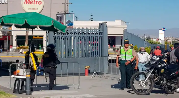 Hasta la zona del robo llegaron efectivos policiales de la Divincri. Hasta la zona del robo llegaron efectivos policiales de la Divincri.