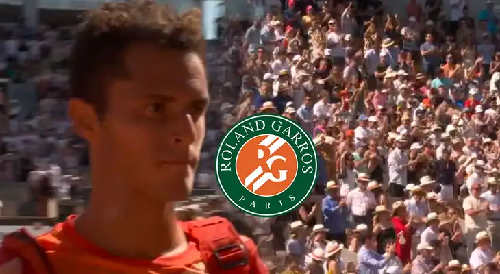 Juan Pablo Varillas se despidió entre aplausos del Roland Garros. Juan Pablo Varillas se despidió entre aplausos del Roland Garros.