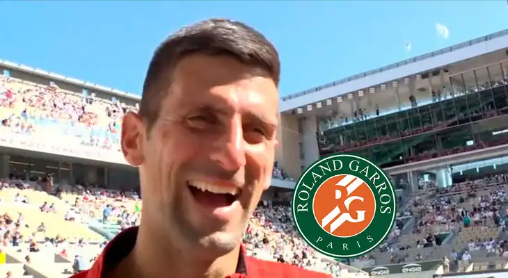 Djokovic saca 'cachita' y sorprende al hablar en español tras vencer a Varillas: “Solo pienso en ganar el trofeo” Djokovic saca 'cachita' y sorprende al hablar en español tras vencer a Varillas: “Solo pienso en ganar el trofeo”
