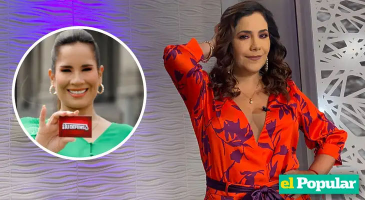 Andrea Llosa desea solo éxitos para Lizbeth Cueva y programa En Tu Defensa Andrea Llosa desea solo éxitos para Lizbeth Cueva y programa En Tu Defensa