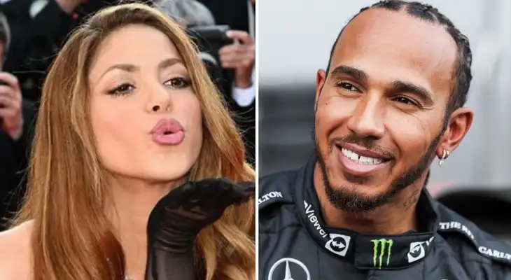 Shakira y Lewis Hamilton ya serían pareja Shakira y Lewis Hamilton ya serían pareja