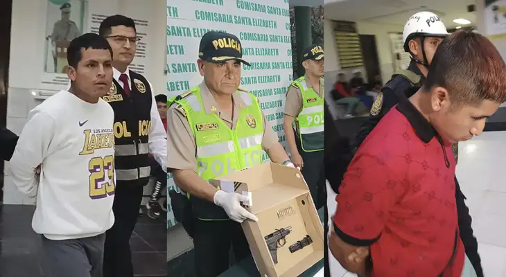Entre los detenidos hay un menor de edad.