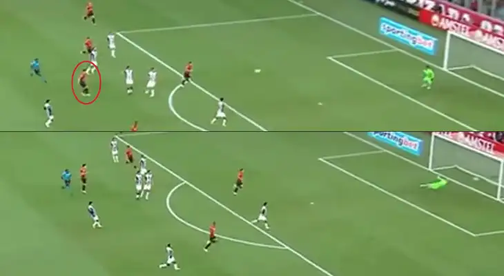 Alianza Lima cae en 8 minutos: Vitor Bueno venció a Ángelo Campos con golazo para el 1-0 de Paranaense Alianza Lima cae en 8 minutos: Vitor Bueno venció a Ángelo Campos con golazo para el 1-0 de Paranaense