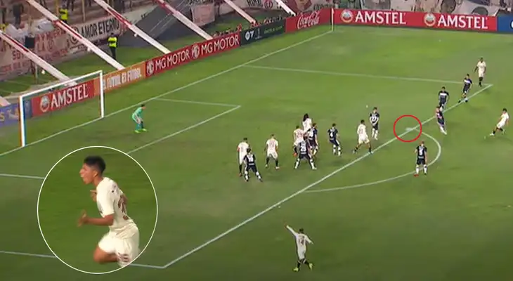 Piero Quispe desata la locura en el Monumental: superó defensas y marcó el 1-0 para la ‘U’ sobre Gimnasia Piero Quispe desata la locura en el Monumental: superó defensas y marcó el 1-0 para la ‘U’ sobre Gimnasia